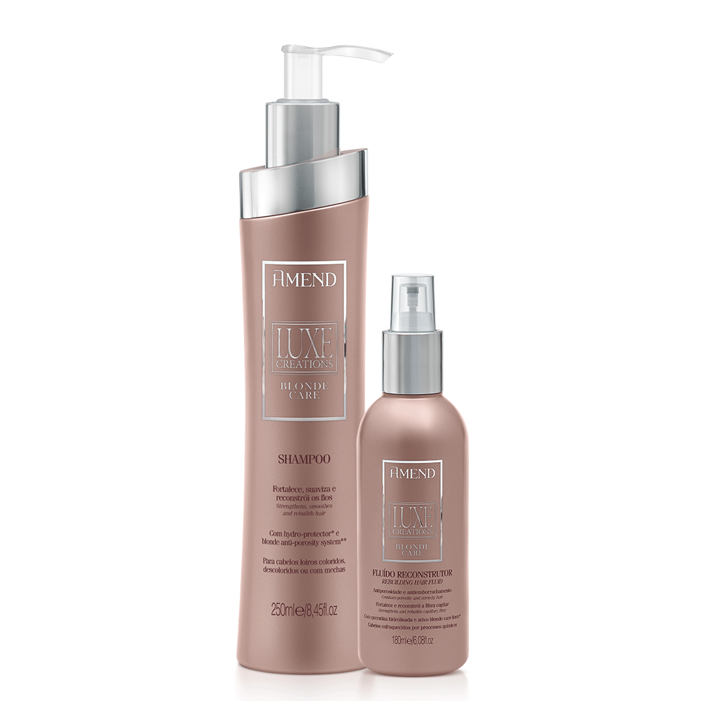 Kit Amend Luxe Creations Blonde Care  | 2 produtos image number 0